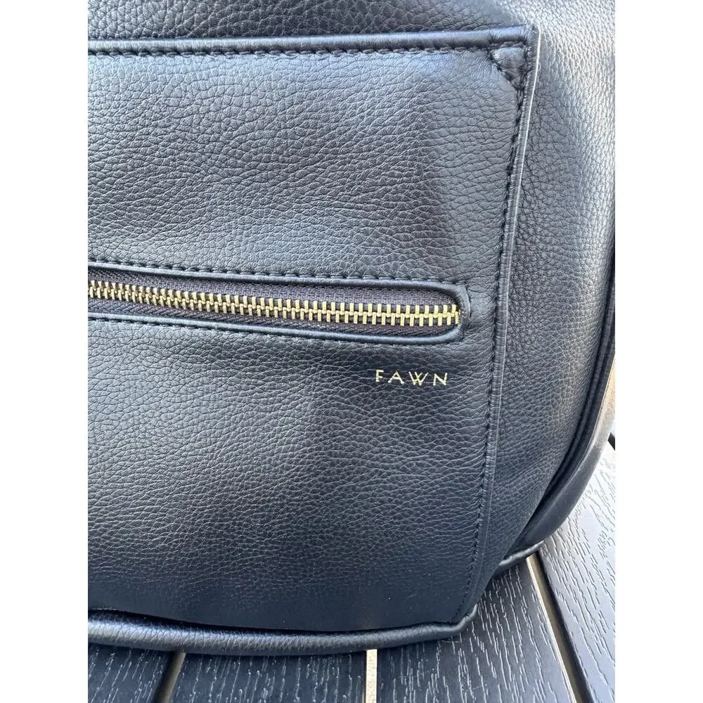 Fawn Design Black Diaper Bag the Original